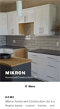 Mobile Screenshot of mikronhomes.com